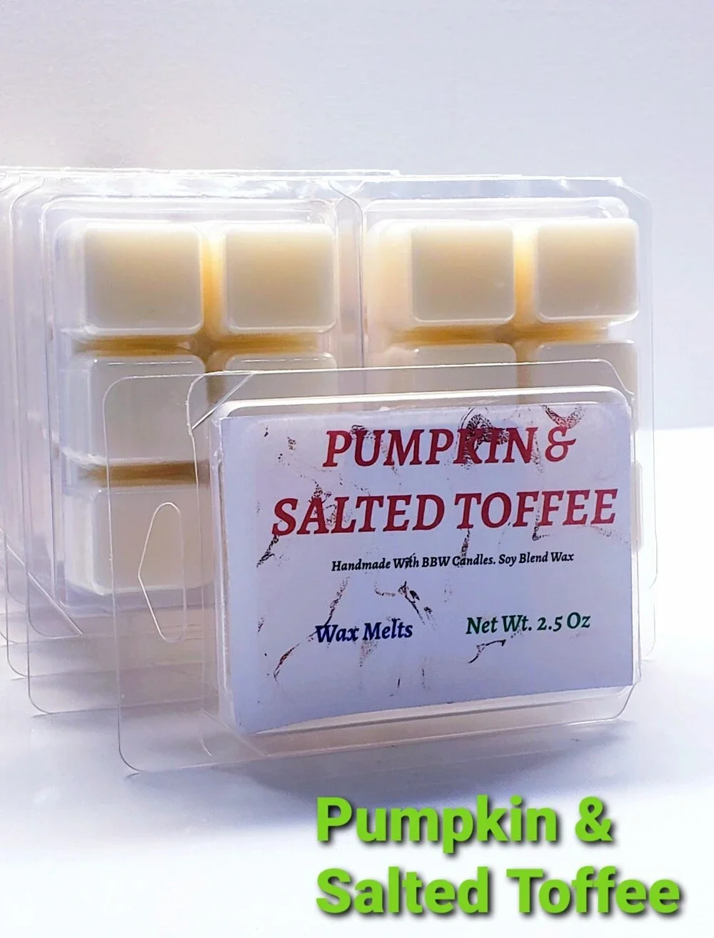PUMPKIN & SALTED TOFFEE -Bath & Body Works Candle Wax Melts- $8 per pack